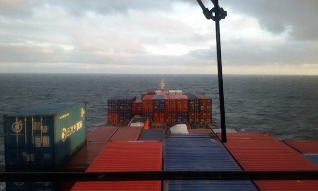 De turismo en un buque carguero