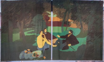 La artista Beatriz González pasea su obra por Madrid